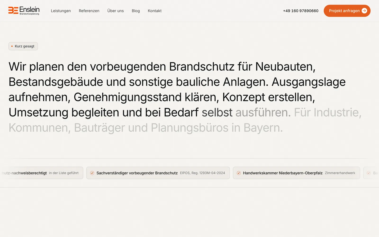 Leistungen in einem Satz