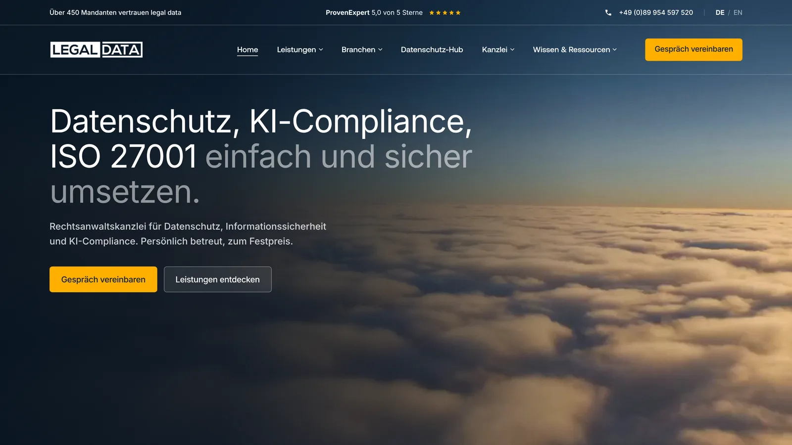 legal data website, designed and developed by INSYNC