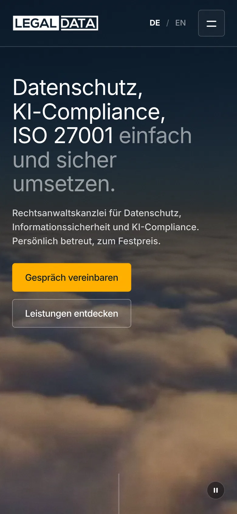 legal data mobil: Startseite