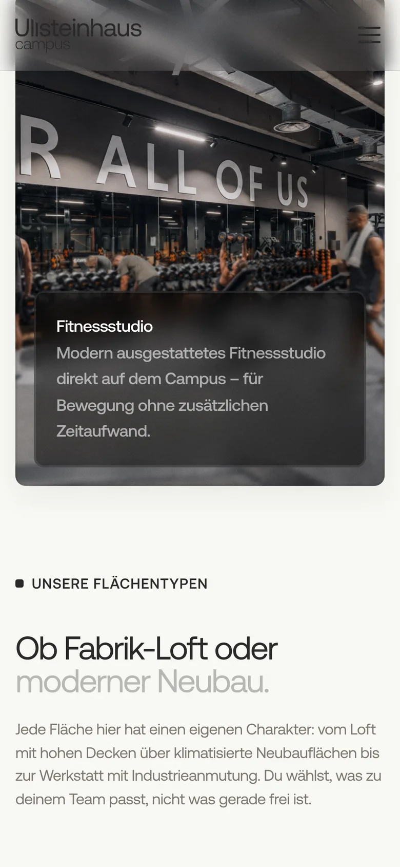 Ullsteinhaus mobile: amenities